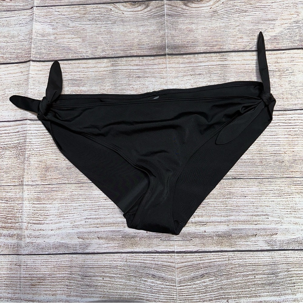 NWT Monki Black Bikini with Adjustable Side Ties Size M